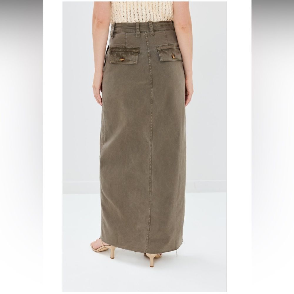 NWT Favorite Daughter Women's The Sadie Utility Skirt in Kalamata Green Size 25 - Picture 5 of 9